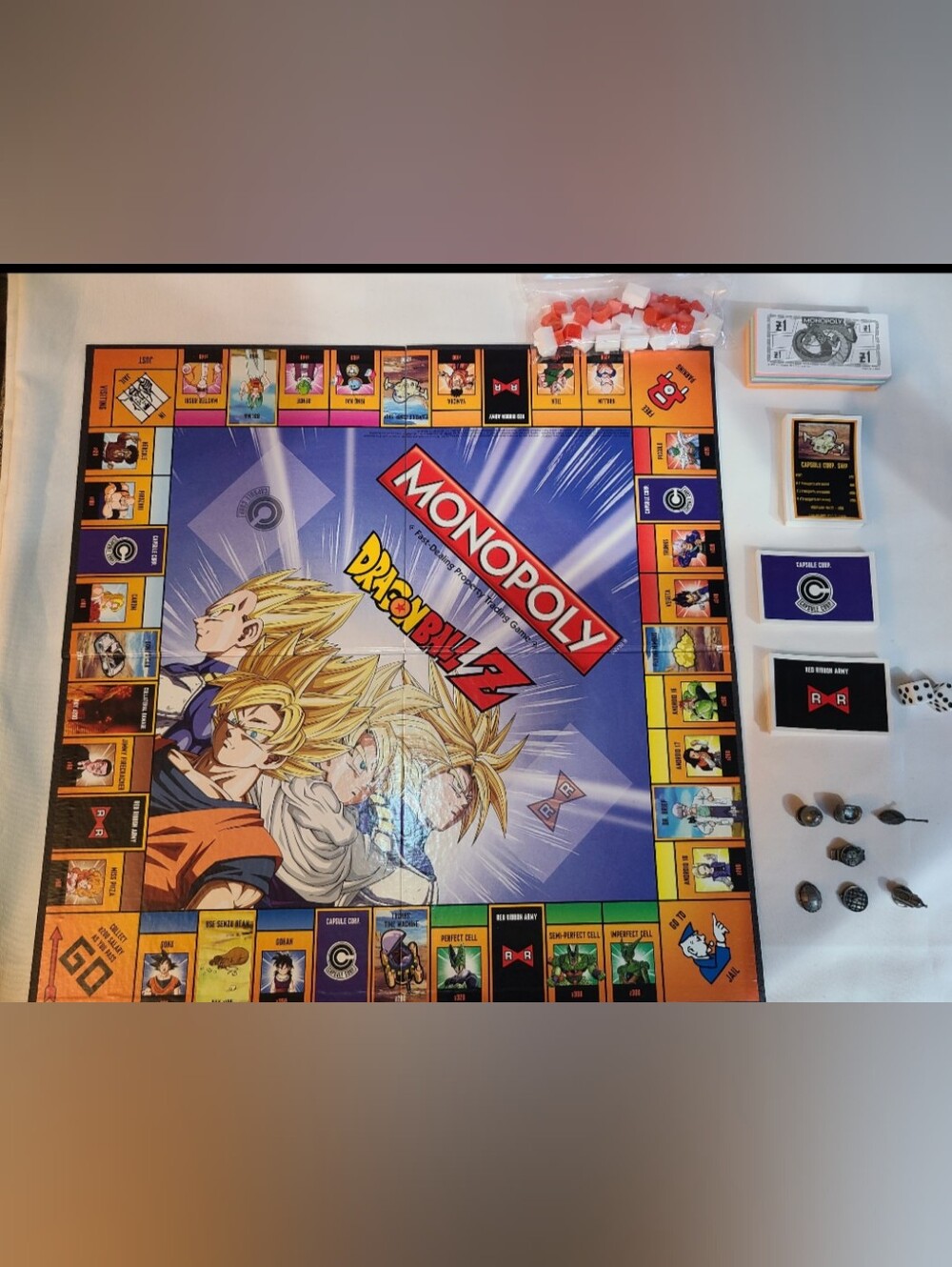 Monopoly Dragon Ball Board Game 2017 Complete